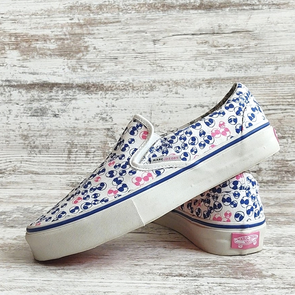 🟦Like New Marc Jacobs Vans Alien Slip On Sneakers